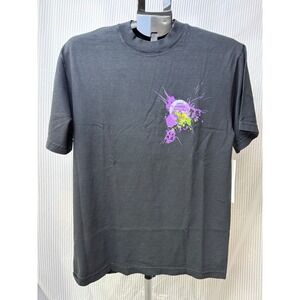 Babylon LA Mens Security Tag T-Shirt Black Graphic Tee B22P101002 Size S NEW